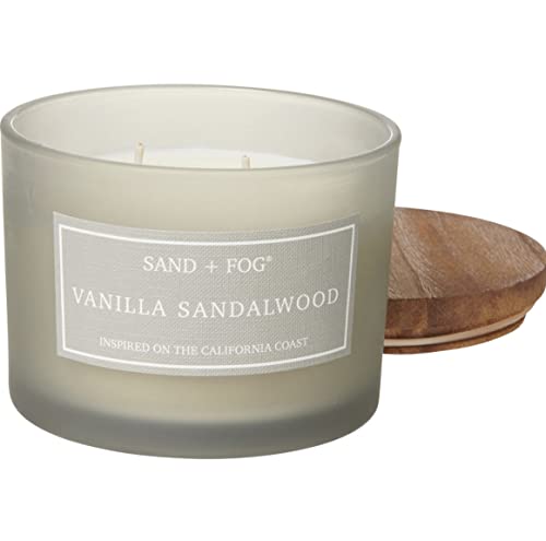 Sand And Fog Vanilla Sandalwood Candle #TOP8