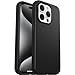 OtterBox iPhone 15 Pro (Only) Symmetry Series Case - Black, Snaps to MagSafe, Ultra-Sleek, Raised Edges Protect Camera & Screen