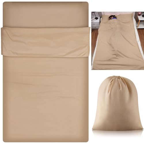 Image of Irenare Self Tan Sleep Sack Reusable Body Self Tanners Lightweight Breathable Tanning Sleeping Sac for Bed Travel Sleeping Bag