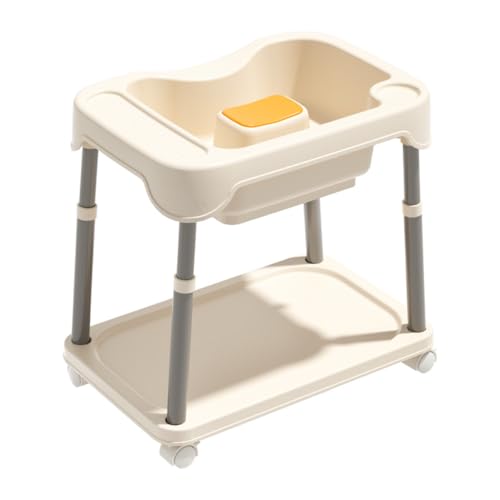 TIKHJ シャンプー機 移動式水抜きシャンプースタンド 介護 シャンプー 寝そべり 高さ調節可能なシャンプータンク 高齢者 妊婦 病院 施設 介助 介護 家庭用 業務用 介護洗浄 ヘッドスタンド 簡易シャワー (A)