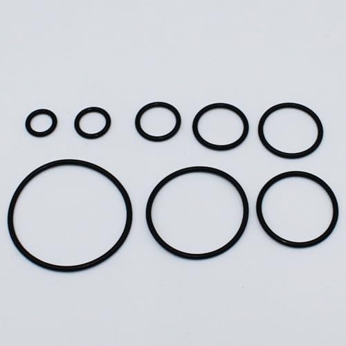 Image of Hydraulic O-Ring ORS /ORFS for Flat Face O-Ring Seal Hydraulic Fittings Hydraulic O-Ring Seal Kit 8 Common Sizes Buna-N 90 210 Piece Kit