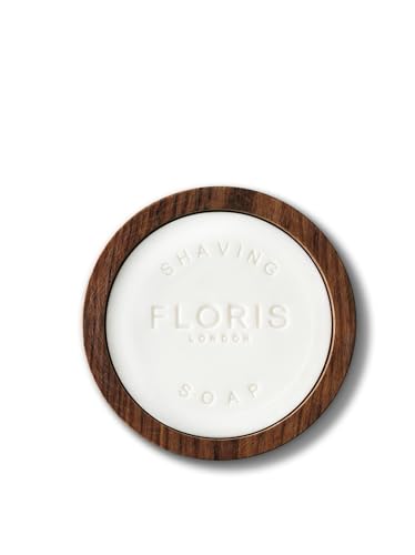 Floris London Elite Shaving Soap in Wooden Bowl (100g) | Hand Wrapped & Finely Milled | Mellow Scent | Contains Moisturising Shea Butter | Vegetable Base | Designed to Leave Skin Soft & Scented - Image 2