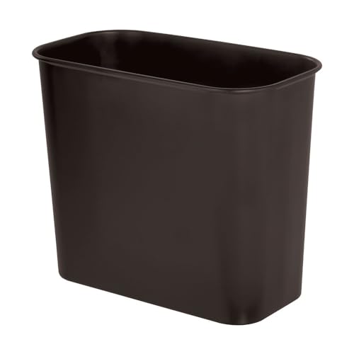 Caneca de basura pequeña para baño iDesign Mia Bronze