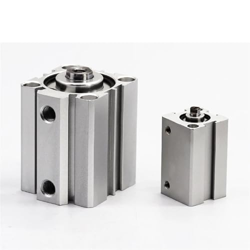 Cilindro neumático de doble efecto SDA20 con carrera de 30 mm 4