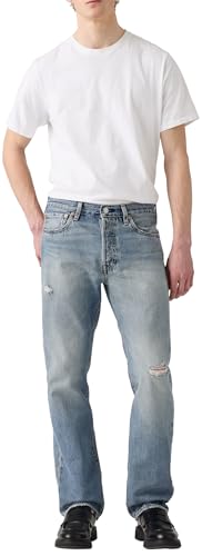 Design a cinque tasche Levi\'s Jeans da Uomo 501 Original Fit, Delanore DX, 32W x 32L