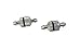 Apex RC Products Aluminum Serviceable Nitro RC Fuel Filter - 2 Pack #8056