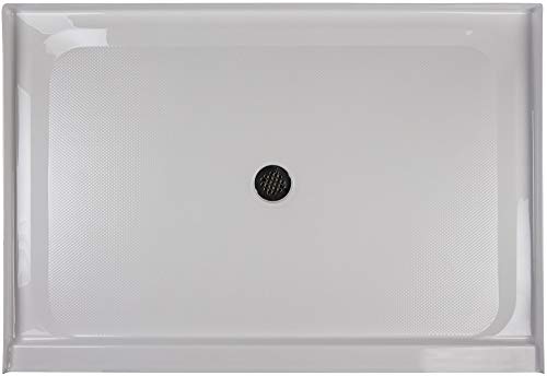 Jacuzzi CAT6048SCXXXXW Jacuzzi CAT6048SCXXXX Catalina 60\" X 48\" Rectangular Shower Pan with Single, Lo
