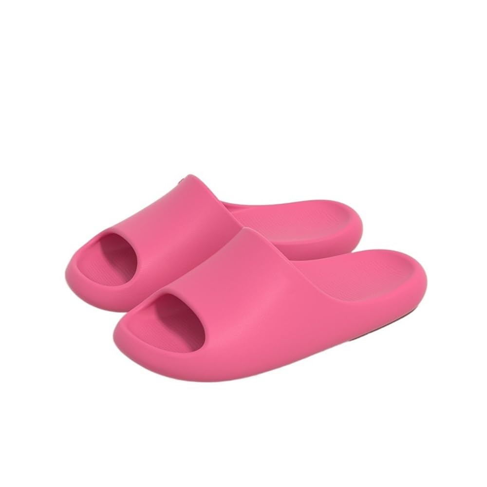 Chaussures de douche design léger et respirant pour femme rouge