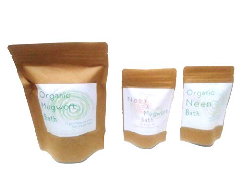 Organic Mugwort Bath 15pc/オーガニックよもぎ風呂 15パック よもぎ蒸し 妊活 温活 ハーブ風呂 薬湯 入浴剤