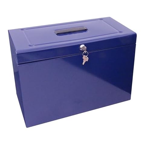 Cathedral Products A4+ Steel File Box with Suspension Files Cover