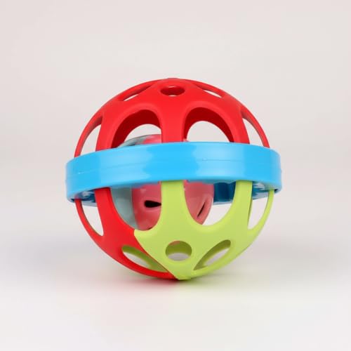 Image of Colorful Soft Biggie Ball Rattle Toy Made in Safe Non-Toxic for Kids Best for Gift new Born Baby | Children Toy and Infant Products Activity Center | Attractive Rattle Toy for New Born Baby