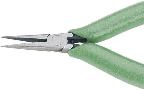 Weller Xcelite 6-1/2" ESD-Safe Smooth Jaws Thin Long Nose Plier | ELN54GN