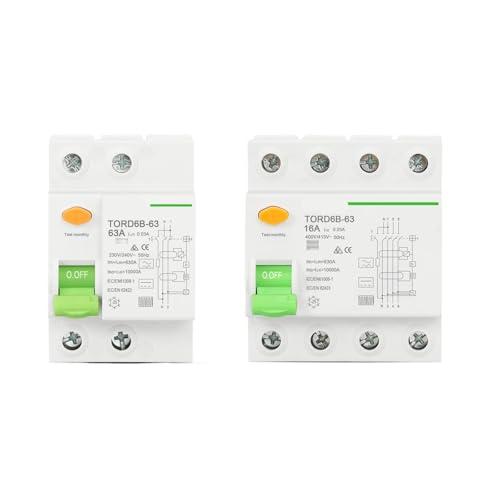 Disjoncteur différentiel type B 4P 40A protège votre borne contre les fuites DC