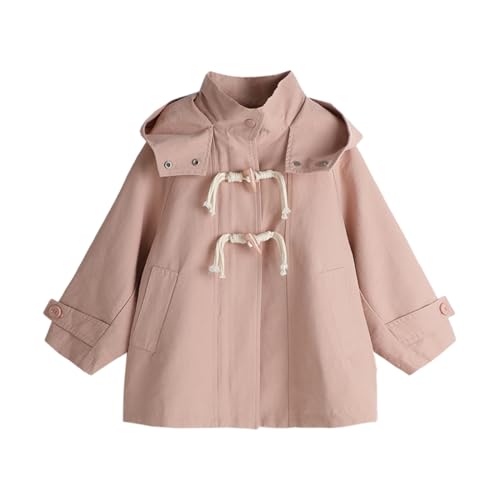 Girls Jacket Waterproof Windbreaker Jackets Zip Up Kids RainCoats With Pockets