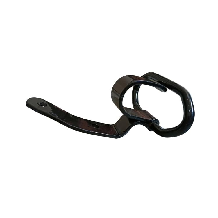 Image of TVS Raider Bike Pillion Holder Hook - Black, Easy Fit for TVS Raider 125, Comfortable Pillion Support, Convenient Hanging Hook, Durable and Reliable Performance
