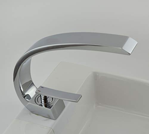 Torneira Misturador Monocomando Banheiro Baixa Lavabo Luxo