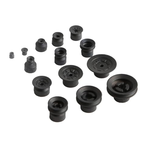 CLXDKLKEQ 2pcs White Silicone ZP Industrial Vacuum Suction Cup ZP02US ZP04 ZP06 ZP08US ZP10US ZP20US ZP25US ZP32US ZP40US ZP50US(ZP40US)