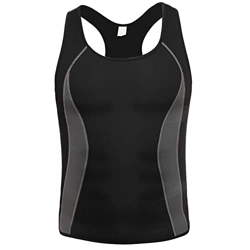 Chaleco moldeador de hombre que retiene el calor para optimizar el running