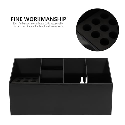 Support pour ciseaux de coiffure SEWACC organiseur ABS à compartiments - 4