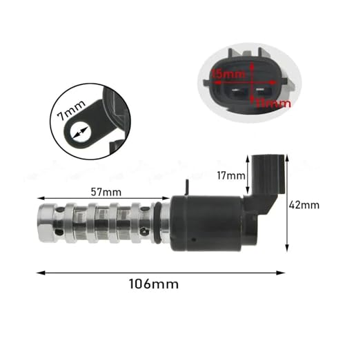 Solénoïde distribution 24375-2G500 de haute précision pour moteur Hyundai Kia, 2pc - 3