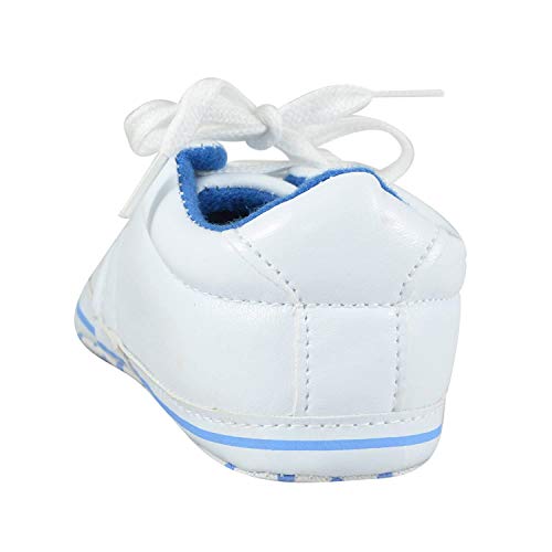Image of Baby Boys & Baby Girls Shoes & Sandals for Boys & Girls, Infant Shoes /Infant Sandals for Newborn, First Walking Baby Shoe (3C, White)