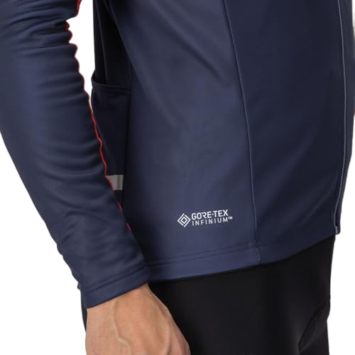 Castelli Mortirolo 6S Chaqueta Hombre Azul XL miniatura 4