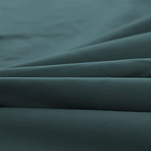 Mengersi Canopy Bed Curtains Bed Canopy Bedroom Decoration Bed Curtains,Not Include Poles (Full,Dark Green)