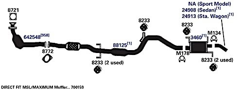 Image of AP Exhaust Products 700159 Exhaust Muffler