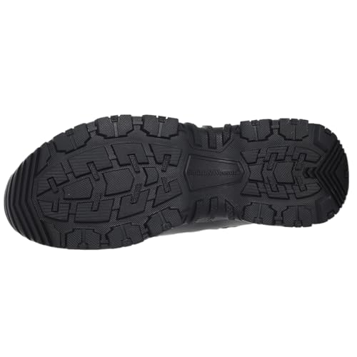 Smith & Wesson Men's Scout Hot Weather Polishable Toe Military Tactical Boots Side Ziper Work Combat Trooper Leather Boots (6-8 Inches)4