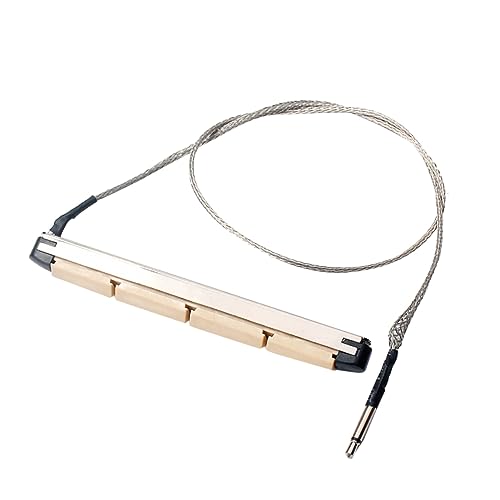 Garneck Pickup for Four Strings Wood Bass Essential Music Instrument Accessory for Enhanced Sound and Performance
