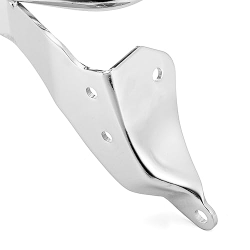 Support de coffre amovible et accessoires moto chromés pour FXBB 2018-2024