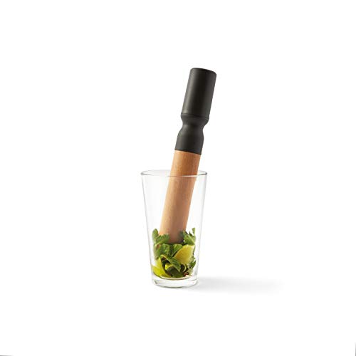 Rabbit 2-in-1 Beech Wood Muddler and Citrus Reamer #TOP5