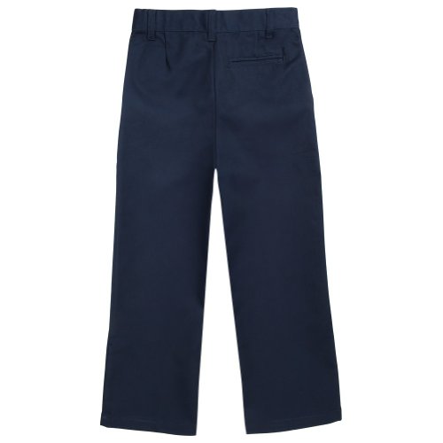 Image of French Toast Uniforms Boys' Husky Double Knee Pant (Navy 16 Husky)