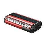 LUYYBDBG Targa parcheggio di per Auto Scheda Automatica Luminosa Numero Telefono Arresto T...