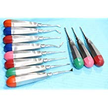 Instrumentos dentales alemanes premium 11 de la mezcla del elevador dental