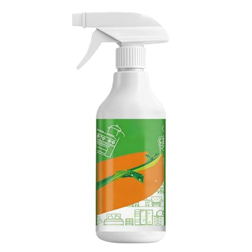 Fly Cleanse Kitchen Cleaner Spray Heavy Duty Degreaser & All Purpose Rinse Cleaning Spray Splash Spray Cleaner Multi Purpose Foam Cleaner for Grease Remover on Stove Oven Sink Cooker & Cupboard