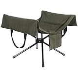 UTTASU Faltbares Kaminholzregal für Camping und Außenbereich, große Kapazität bis zu 30 kg,...