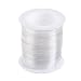 BBTO Clear Elastic Strap Lightweight Elastic Clear Bra Strap for Cloth Sewing Project (20 m Length, 0.30 cm Thickness)