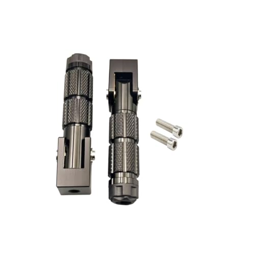 Pédales passager arrière pliables de 8 mm pour de belles aventures à deux en moto