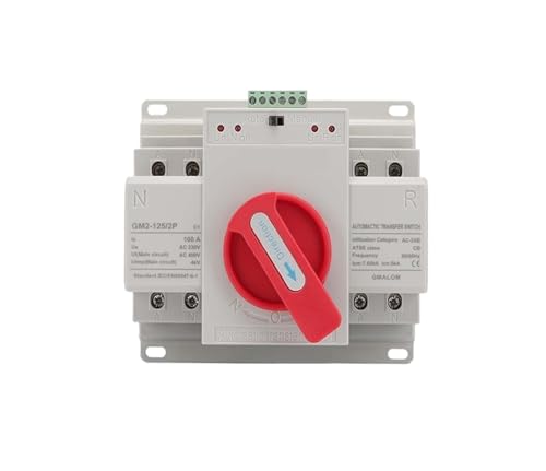 Commutateur de transfert automatique avec basculement manuel double puissance pour maison 220V
