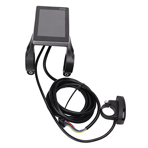 Electric LCD Display GD06 Computer Speedometer Joint Modification Repair ABS Housing Compatible 36V 48V Handlebars