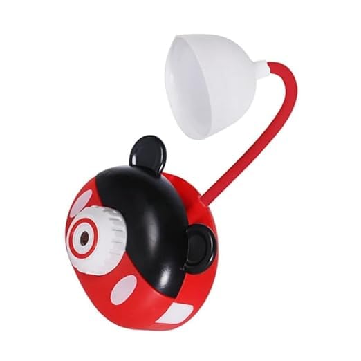 STELLAH53 Kids Minnie Mickey LED Desk Light with Sharpener and Pen Holder for Study Night Table Lamp with USB Charging Cable (Assorted Color)