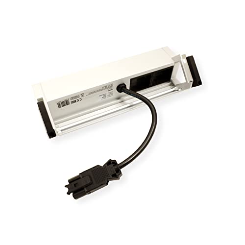 Bach DESK2 2xSchuko 2xABD Strom RAL9010