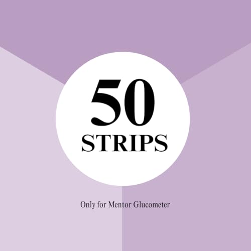 Image of Blood Glucose Test Strips (Pack of 50) - Glucometer Strips