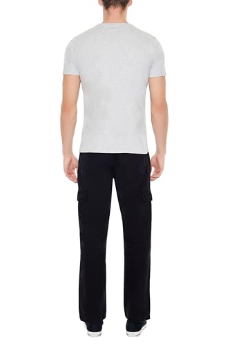 Forever 21 Men's Mid-Rise Straight Cargo Pants4