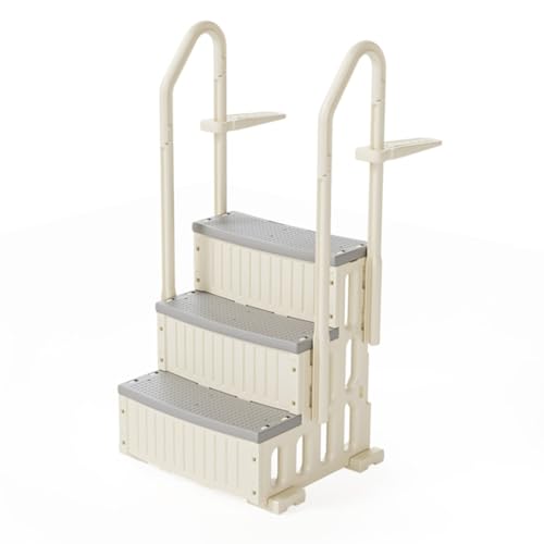 Escalera para piscina 3 peldaños antideslizante miniatura 1