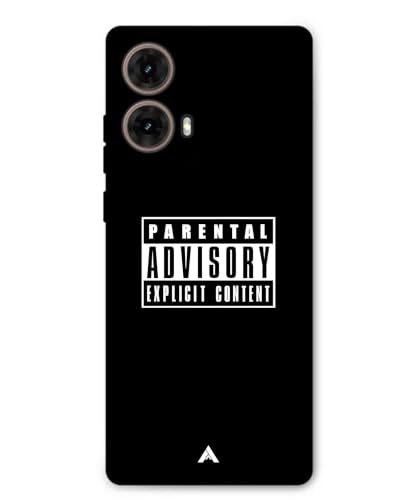 Image of Premium Explicit Case for Moto Edge 50 Fusion Soft-Touch Metal TPU Back Cover, Shockproof, Designer, Aesthetic Mobile Phone Case (Glossy Finish)