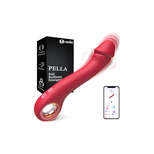 Cacuola Vibrator Dildo Gebogene Stoßfunktion Dildos Sex Spielzeug für die Frau Präzise Stimulation des G Punkt Vibration für Frauen Vibratorensets für Frauen Sexspielzeug Sex Toys