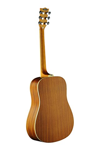 Eko Guitars 06217083 Tri Series Dreadnought Acoustic Guitar, Natural #TOP3