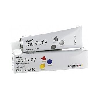 Coltene Whaledent C8840 Lab Putty Polysiloxane Laboratory Modelling Catalyst Paste 40 mL
